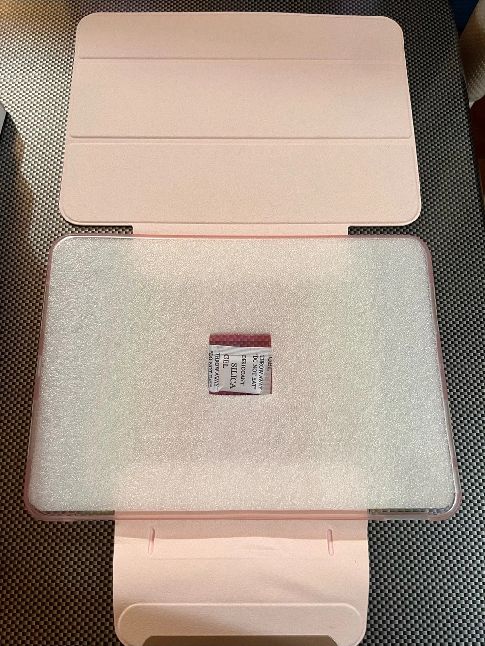 heyday Light Pink iPad Pro 11 (2024) Case with Gold Accent